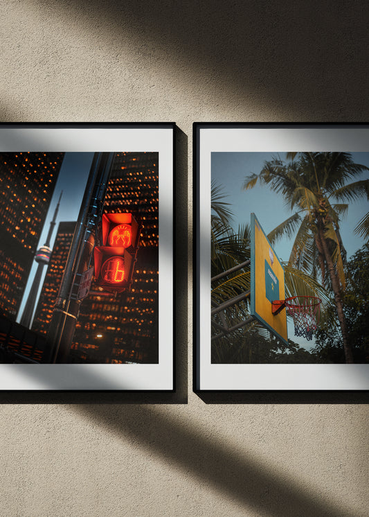 "Fast & Slow" Diptych Set
